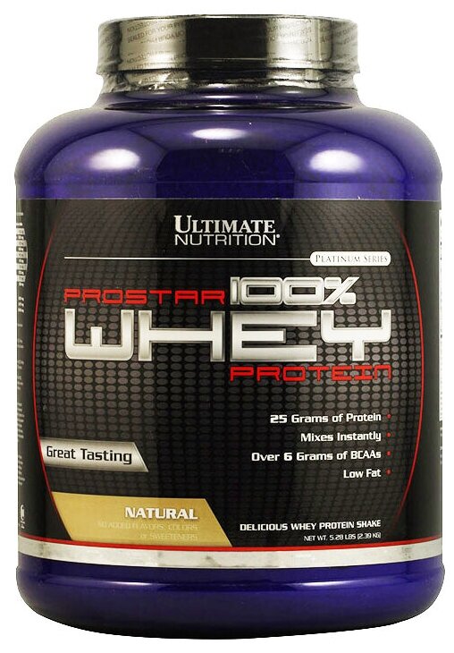  Ultimate Nutrition Prostar Whey 2390 , Natural