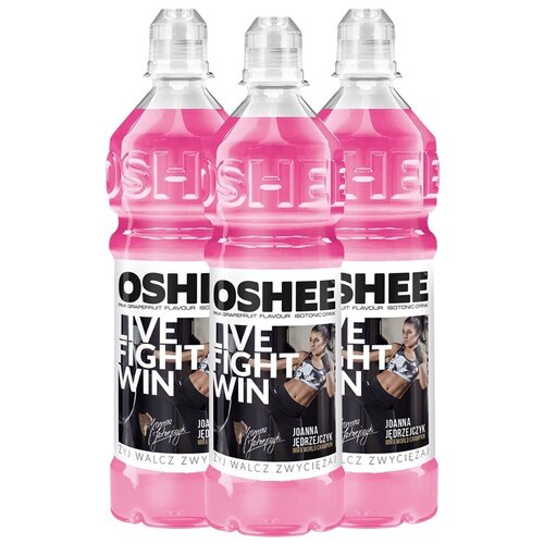 Изотонический напиток OSHEE Isotonic Drink, 750 мл, розовый грейпфрут (6 шт)