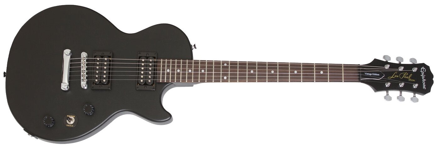 EPIPHONE Les Paul Special VE Ebony Vintage Электрогитара