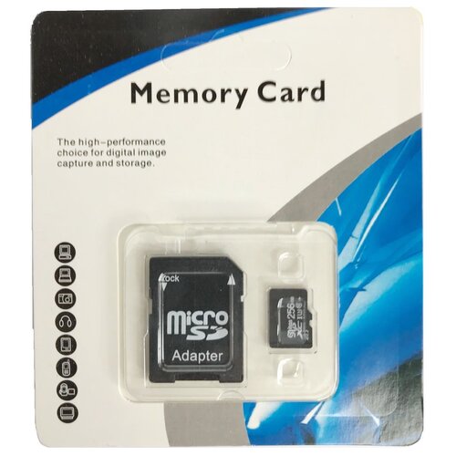Карта памяти Micro SD XC 256 Gb Class 10, UHS-1U3 R/W 95/70Mb/s