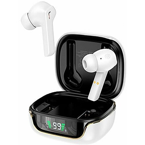 Беспроводные Bluetooth-наушники Hoco TWS EW18 с микрофоном цвет белый 1 шт 209900₽