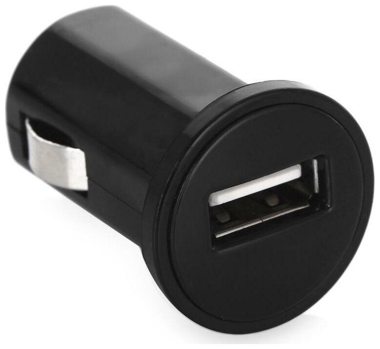 Адаптер автомобильный 1хUSB 2.1А в прикуриватель 12 24В AIRLINE ACH-1U-12