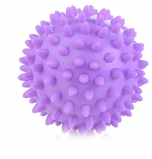Массажный мячик для массажа стоп с шипами игольчатый, 7.5 см, 2 шт / Цвет-сюрприз