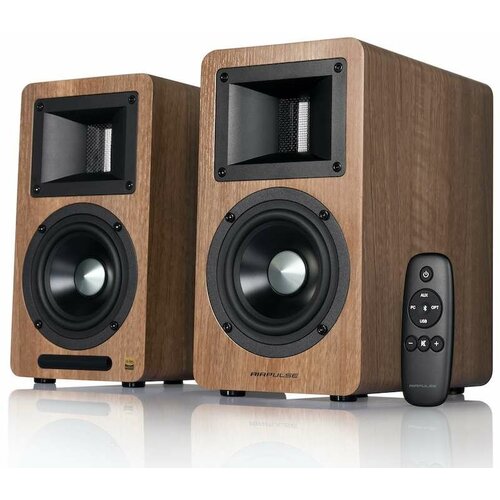 Edifier AIRPULSE A80 walnut акустика 2.0 полочная акустика airpulse a80 walnut