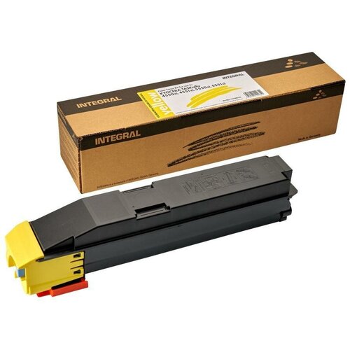 Картридж INTEGRAL TK-8505Y (Yellow) для Kyocera TASKalfa 4550ci/ 4551ci/ 5550ci/ 5551ci (20 000 стр.)