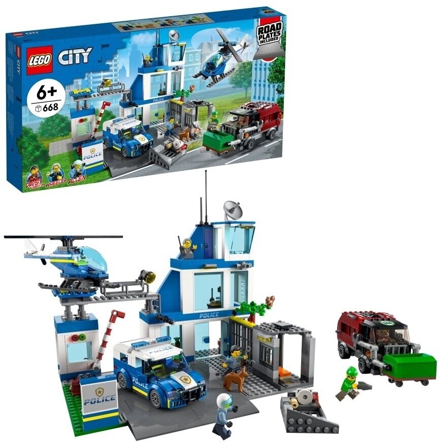 Конструктор LEGO City Police 60316 Полицейский участок