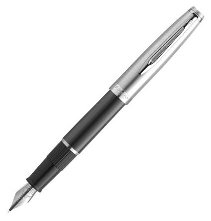 Перьевая ручка Waterman Embleme Black CT перо F (2100375)