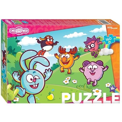 Пазлы Step Puzzle 160 Смешарики new (94118) смешарики пазлы 160 4123 большие гонки 001