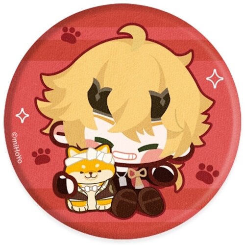 Значок miHoYo значок genshin impact chibi character cloth badge protector from afar thoma