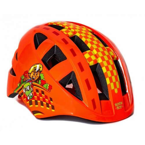 vinca sport шлем защитный vsh25 in mold желтый 58 62см взрослый Шлем VINCA VSH8 IN-MOLD letters S