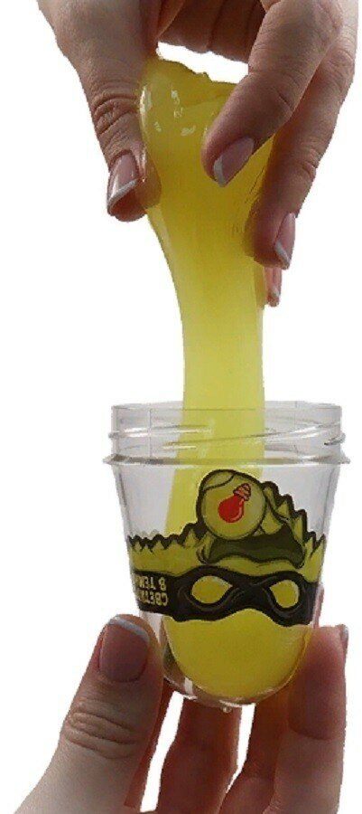 SLIME "NINJA", СМЕШИВАЙ ЦВЕТА 2 В 1, ЖЕЛТЫЙ, КРАСНЫЙ в кор.40шт Волшебный мир - фото №11