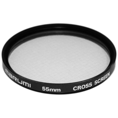 Спектрально-лучевой фильтр Marumi Cross Screen 55 мм. marumi светофильтр marumi dhg lens circular p l d 49mm