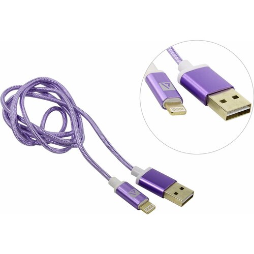 Кабель Lightning - USB ACD ACD-U913-P6P 1 метр кабель acd super heavy duty zje 001 2 м оранжевый