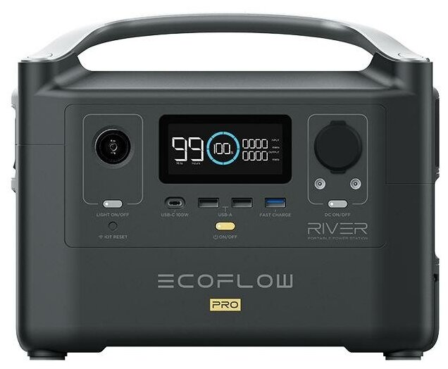 Портативный аккумулятор EcoFlow RIVER Pro 720 Втч