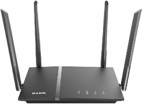 Маршрутизатор D-link DIR-1260/RU/R1A Wi-Fi 802.11a/b/g/n, 802.11ac Wave 2 с поддержкой MU-MIMO, 802.11k/v, 4xLan Gb, 1xWan Gb, 1xUSB 2.0, 3G/LTE
