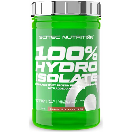 Scitec Nutrition 100% Hydro Isolate 700 гр., шоколад протеин сывороточный изолят hx nutrition premium zero isolate 2000 г клубника
