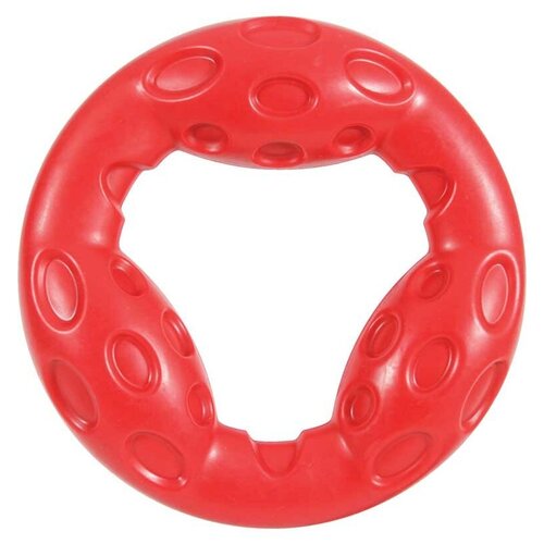 Игрушка для собак ZOLUX Бабл, кольцо, термопластичная резина (красная), 18 см.(479060RGE)