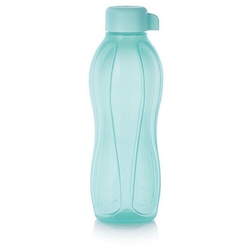 фото Бутылка для воды tupperware эко, с винтовой крышкой 0.5 пластик голубой