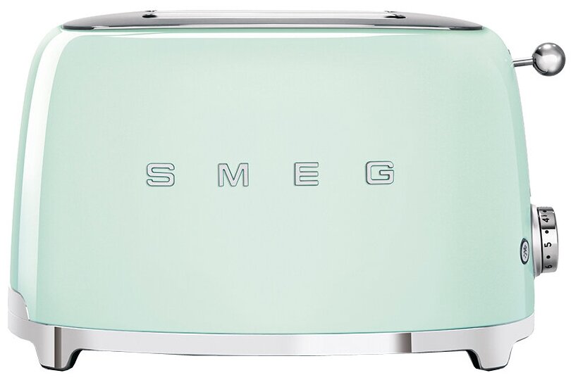 Тостер на 2 ломтика SMEG TSF01PGEU пастельный зеленый