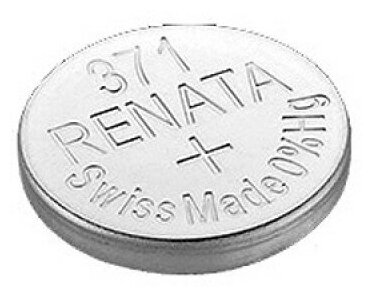 Батарейка Renata 371 (SR920SW) Silver Oxide 1.55V