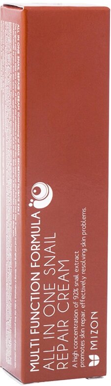 Крем для лица с муцином улитки Mizon All In One Snail Repair Cream, 35ml - фото №13