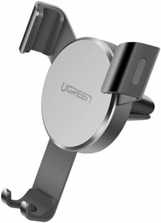 Подставка-держатель UGREEN LP130 (40907) Gravity Drive Air Vent Mount Phone Holder на ветиляционную решетку автомобиля . Цвет: черный