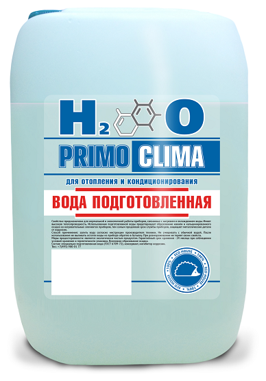 PRIMOCLIMA ANTIFROST Вода для отопления и кондиционирования 10 л от 100 Л