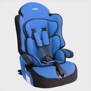 Кресло детское SIGER Прайм ISOFIX синий 1-12лет, 9-36 кг. КРЕС0149