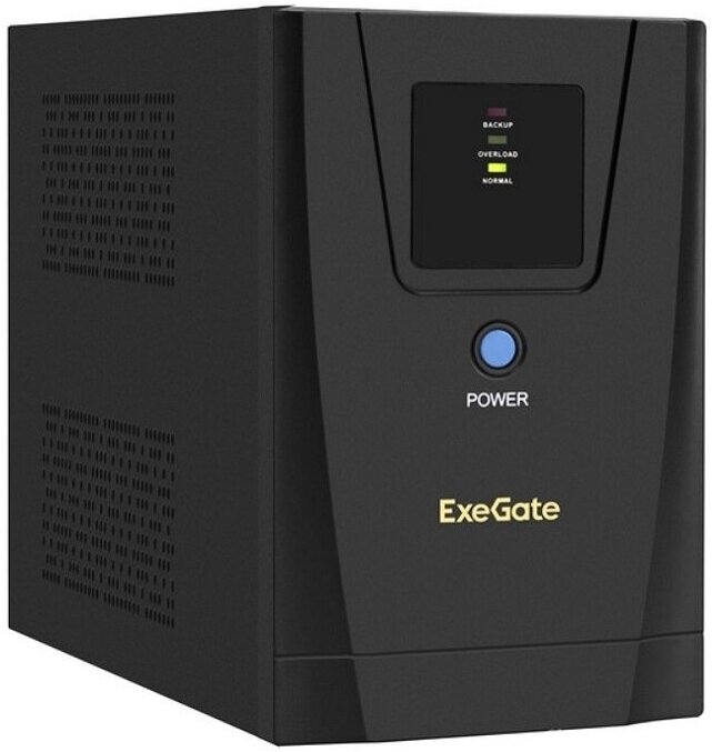 ИБП ExeGate EX292802RUS SpecialPro UNB-1600. LED. AVR.2SH.3C13. USB 1600VA/950W, black