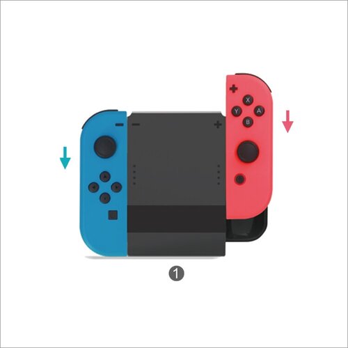 Держатель DOBE для безопасной зарядки контроллеров Joy Con Nintendo Switch, TNS-878B