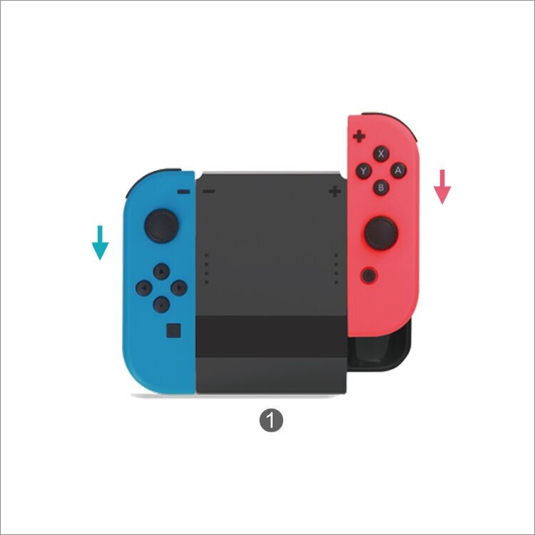 Держатель DOBE для безопасной зарядки контроллеров Joy Con Nintendo Switch TNS-878B