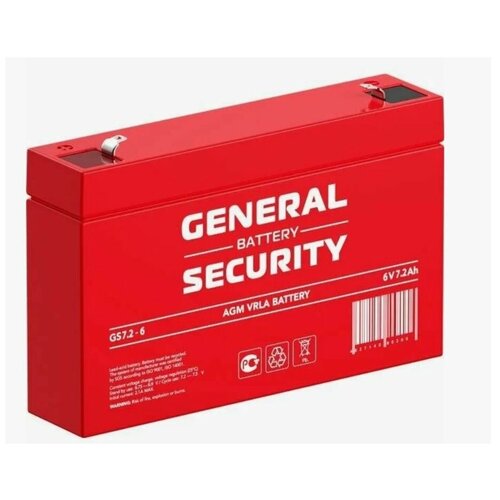 Аккумулятор для детского электромобиля 6 В 7 Ач аккумулятор general security gsl 2 8 6 6в 2 8ач 6v 2 8 ah вывод f1