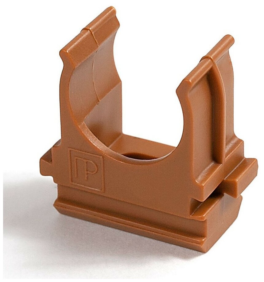 фото Крепёж-клипса для труб Промрукав АБС-пластик бук д20 100 шт. PR13.0046 15977433