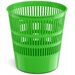 ErichKrause Корзина для бумаг и мусора ErichKrause Neon Solid, 12 литров, пластик, сетчатая, зеленый неон