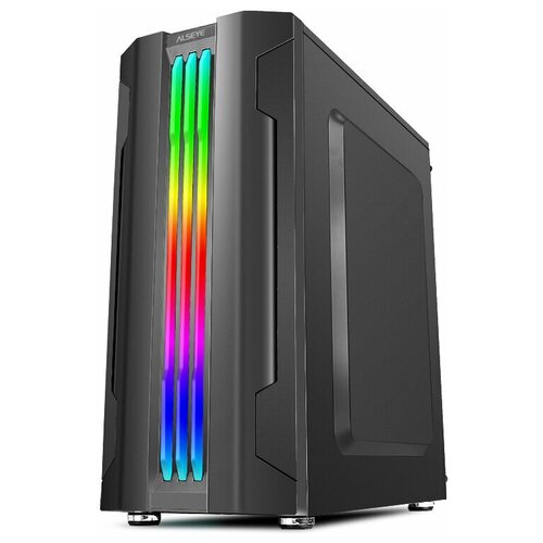 корпус alseye auro 3 0 без бп atx чёрный Корпус ALSEYE Auro 3.0-B Mini-ITX/Micro ATX/ATX