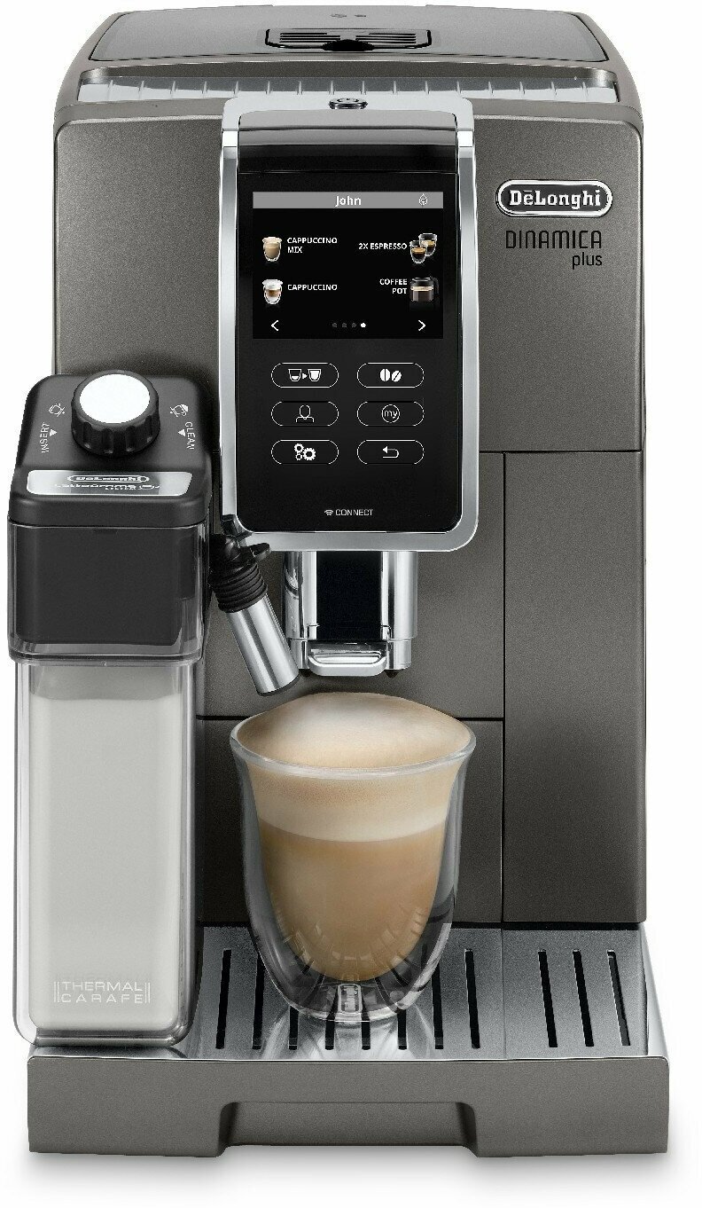 Кофемашина De'Longhi Dinamica ECAM 370.95 T