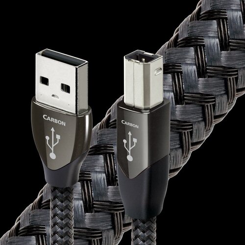Кабель USB 2.0 Тип A - B Audioquest Carbon USB A-B 1.5m кабель usb 2 0 тип a b audioquest forest usb a b 5 0m