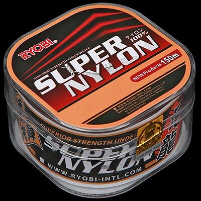 Лескa для рыбалки RYОBI SUPER NYLON 150m 0,285mm green-02