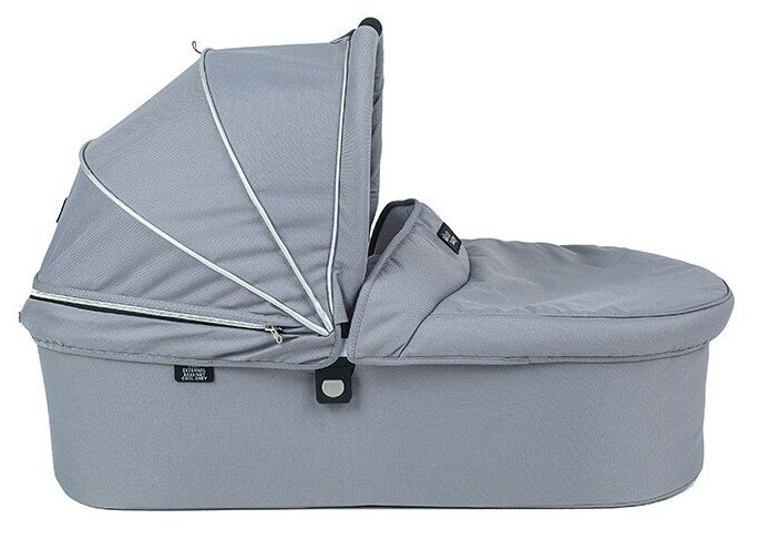    Valco Baby Snap Duo External Bassinet, Cool Grey