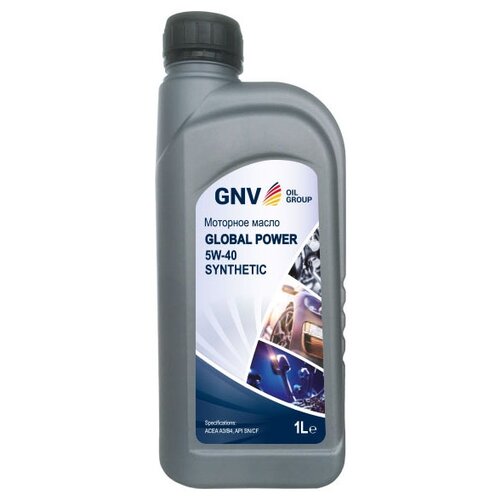 Ggp1011072016540540004_моторное Масло Gnv Global Power 5w40 Synthetic A3/B4, Sn/Cf 4л GNV арт. GGP1011072016540540004