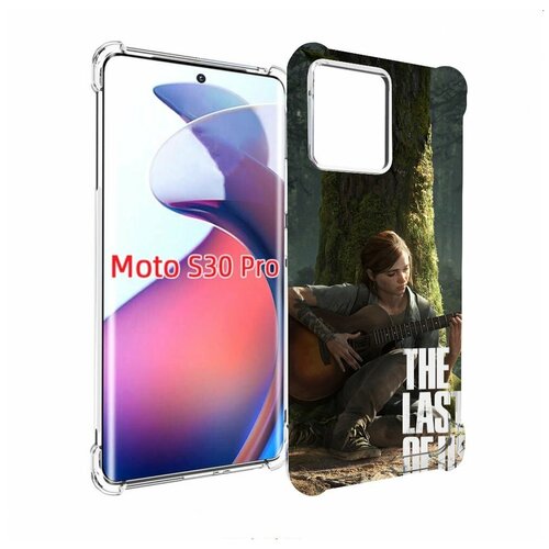 Чехол MyPads The Last of Us Part II для Motorola Moto S30 Pro задняя-панель-накладка-бампер чехол mypads the last of us part ii для blackview a55 pro задняя панель накладка бампер