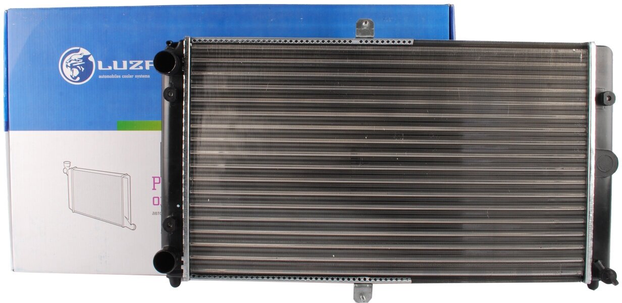 Радиатор охлаждения для автомобилей 2110-12 инжекторный LUZAR - фото №7