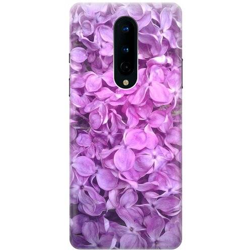 фото Силиконовый чехол на oneplus 8 / ванплюс 8 с принтом "цветы серени" gosso