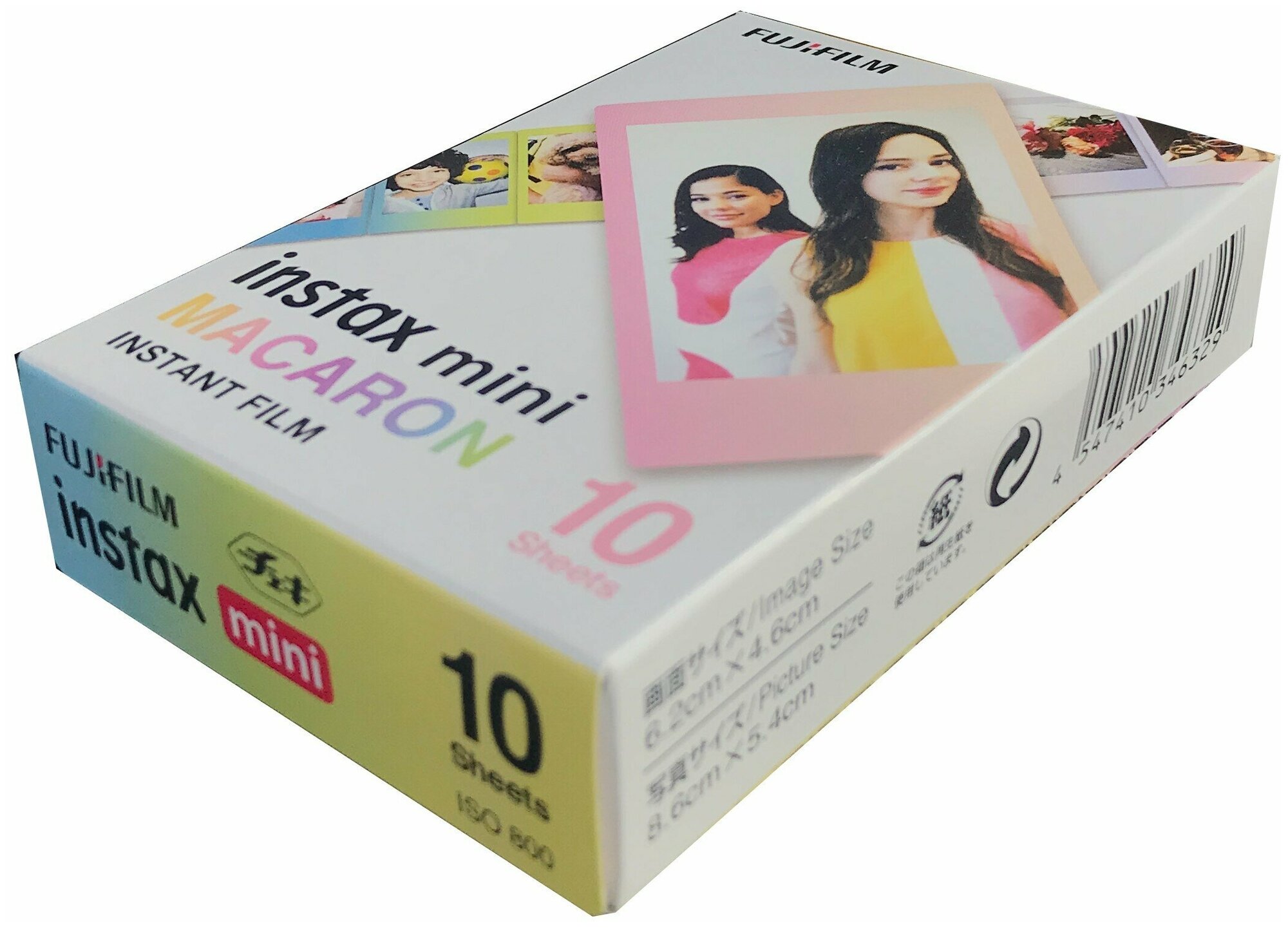 Картридж для фотоаппарата Fujifilm Colorfilm Instax Mini. Дизайнерская серия Macaron.