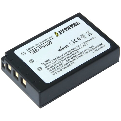 Аккумулятор Pitatel Аккумулятор Pitatel для фотоаппарата Olympus BLS-5, BLS-50, PS-BLS5, 7.4V 1000mAh код SEB-PV609 аккумулятор digicare plo s5 olympus bls 5 bls 1 для pen e p3 e pl2 e pl3 e pm1