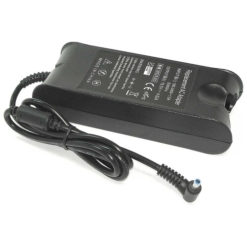 фото Блок питания (сетевой адаптер) для ноутбуков dell 19.5v 4.62a 4.5x3.0 replacement iqzip