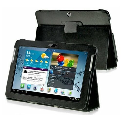 фото Чехол-обложка mypads для samsung galaxy tab 2 10.1 p5100/p5110 с мульти-подставкой черный