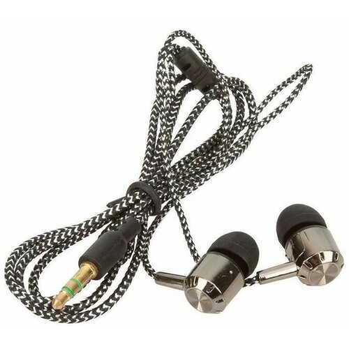 Наушники ELTRONIC 4436 Color Trend Rap Musik вакуумные черный 26900₽