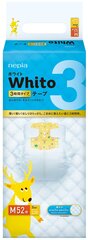 NEPIA Whito подгузникиM размер (6-11 кг)тип: 3 часа 52шт/уп