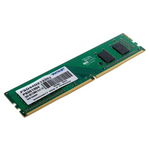 Оперативная память PATRIOT MEMORY Patriot DDR4 4Gb 2133MHz pc-17000 (PSD44G213382)